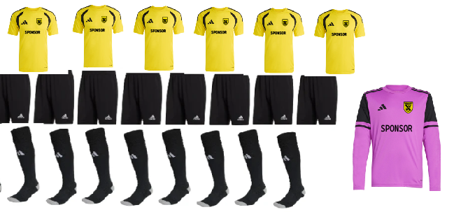 Hucknall Town Warriors Adidas Bundles
