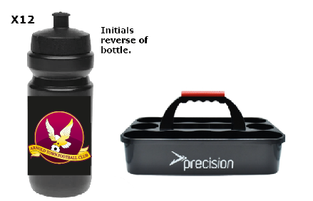 Arnold Town FC Water Bottle Options