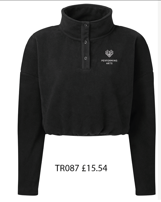 PERFORMING ARTS CROPPED FLEECE