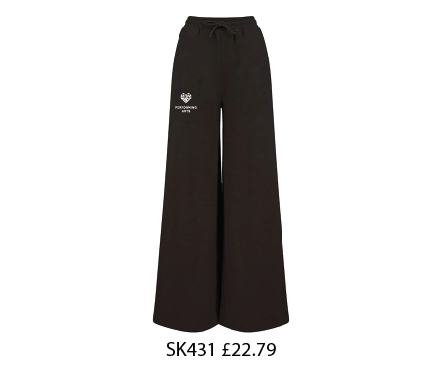 PERFORMING ARTS WIDE LEG JOGGERS