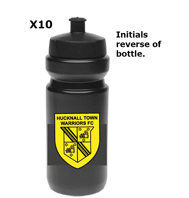 Hucknall Town Warriors Water Bottle Options
