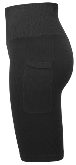 BERC Women's Ribbed Legging Shorts