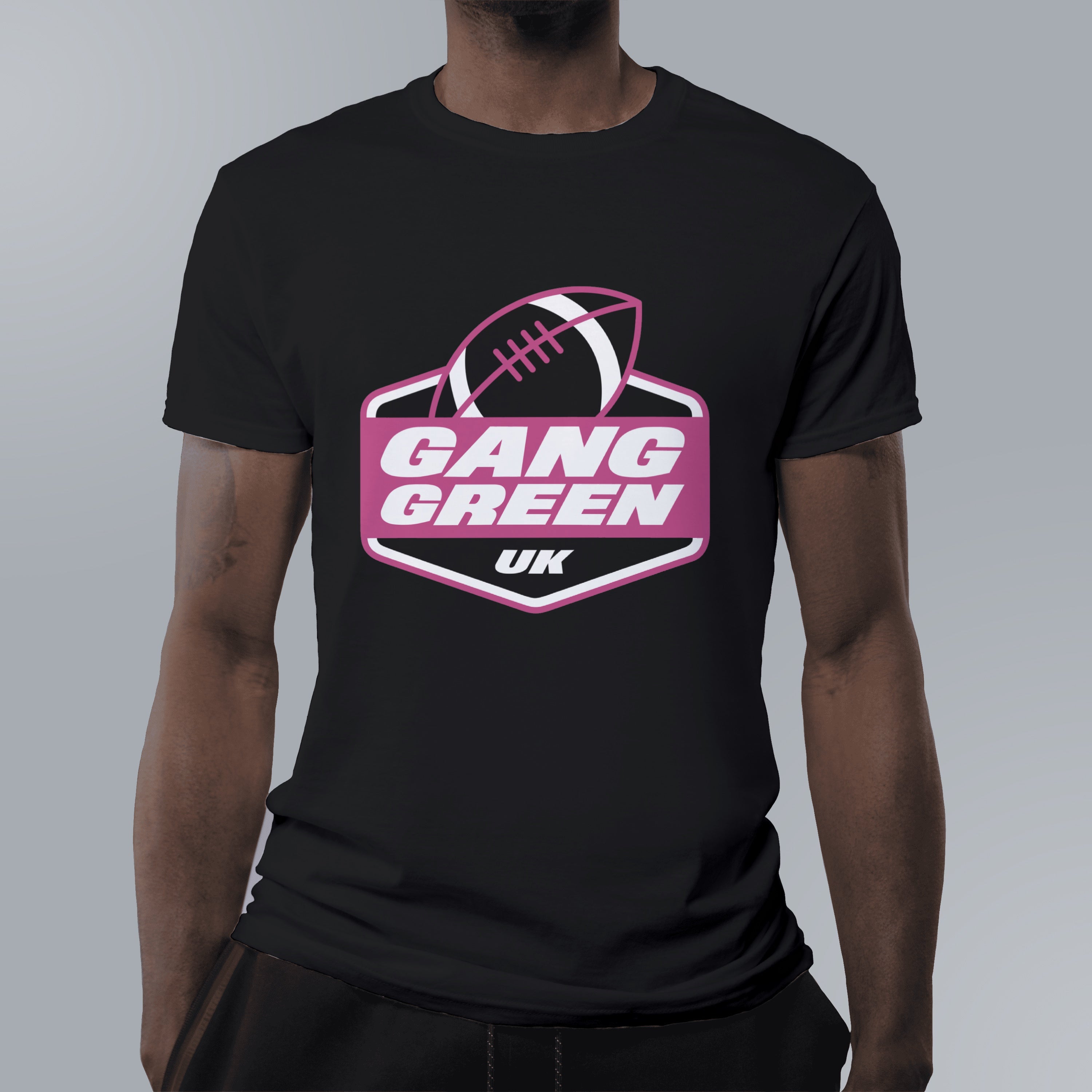 GGUK Large Pink Centred Tee