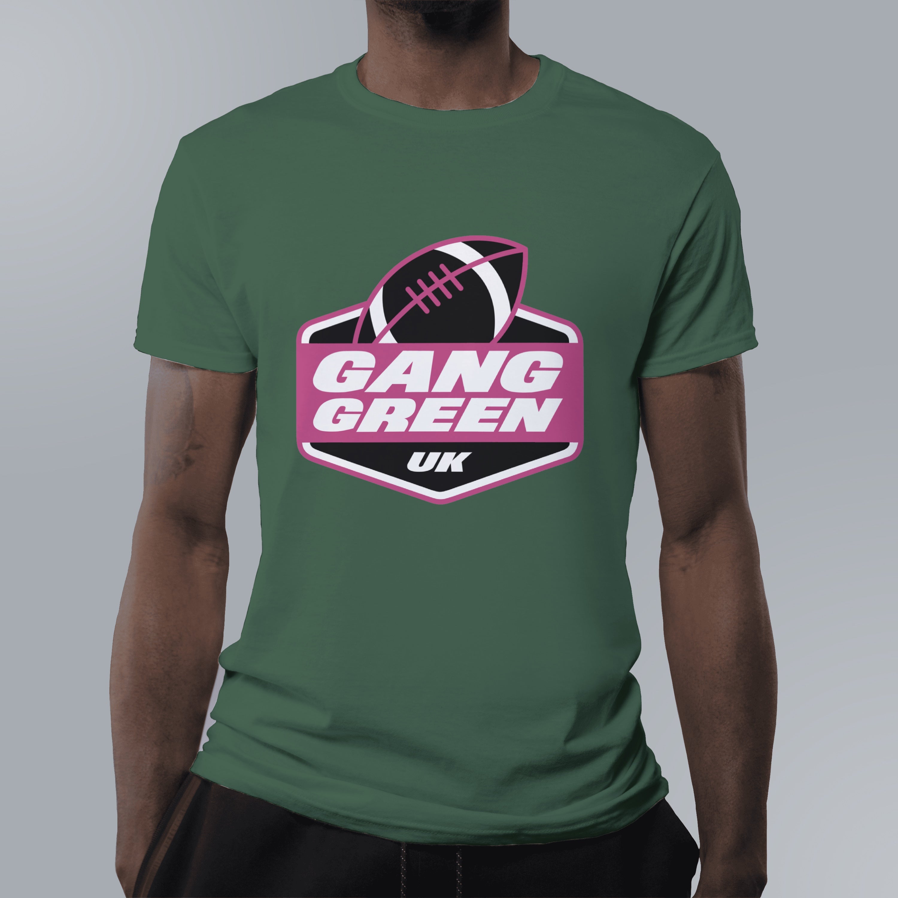 GGUK Large Pink Centred Tee