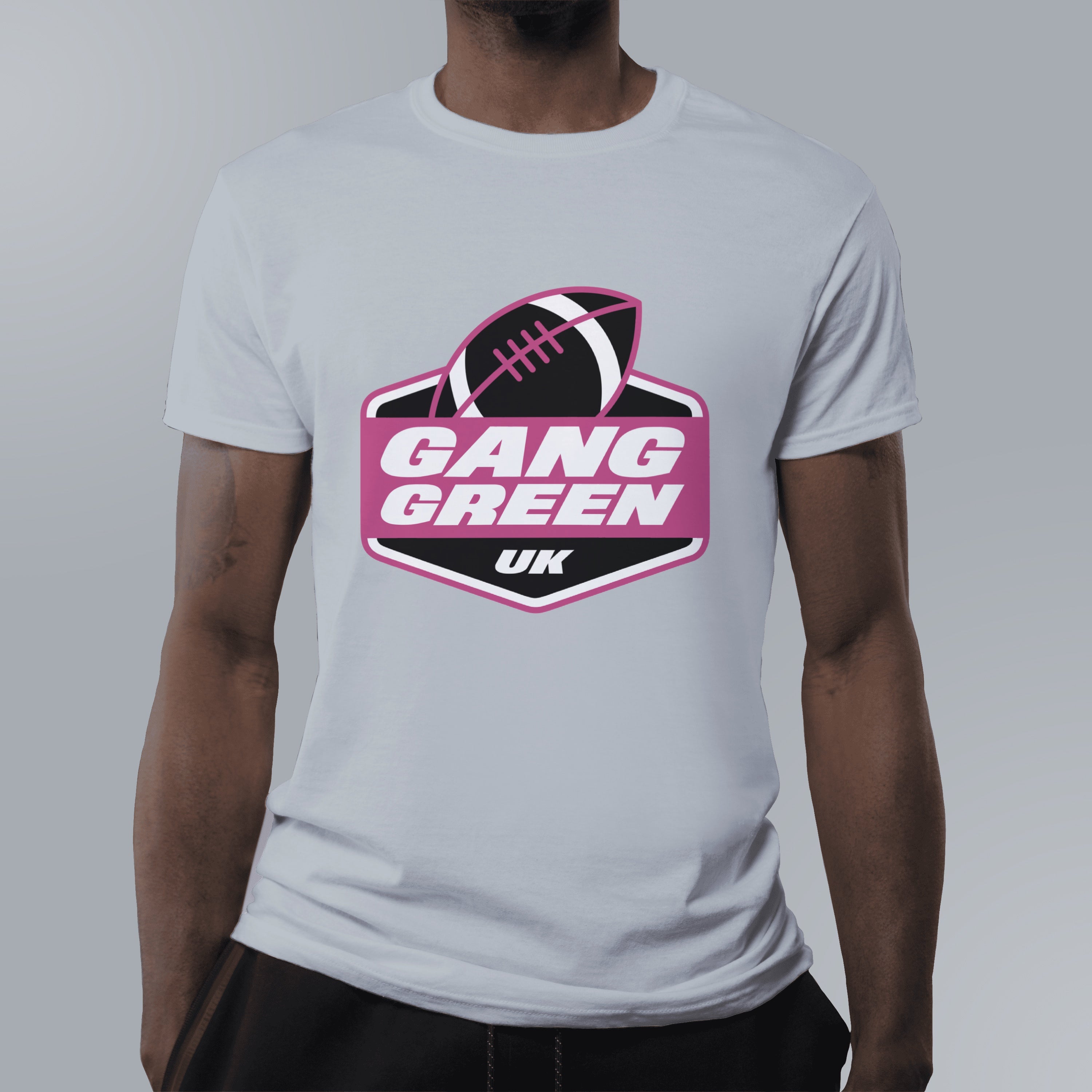 GGUK Large Pink Centred Tee