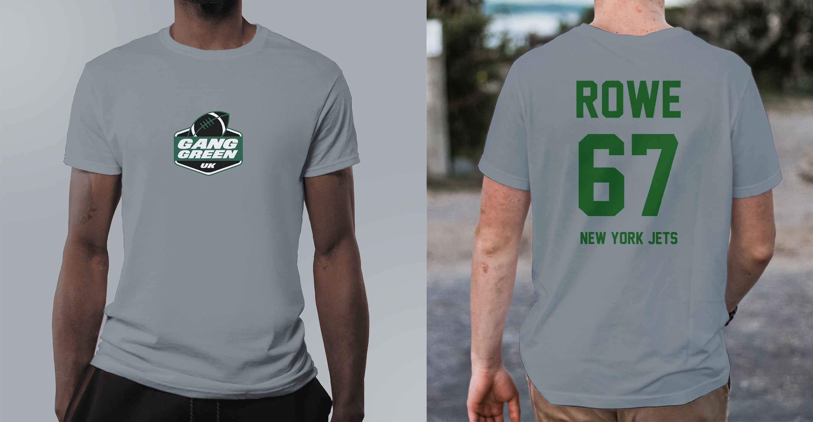 Draft Day Name And Number On Back T-Shirt