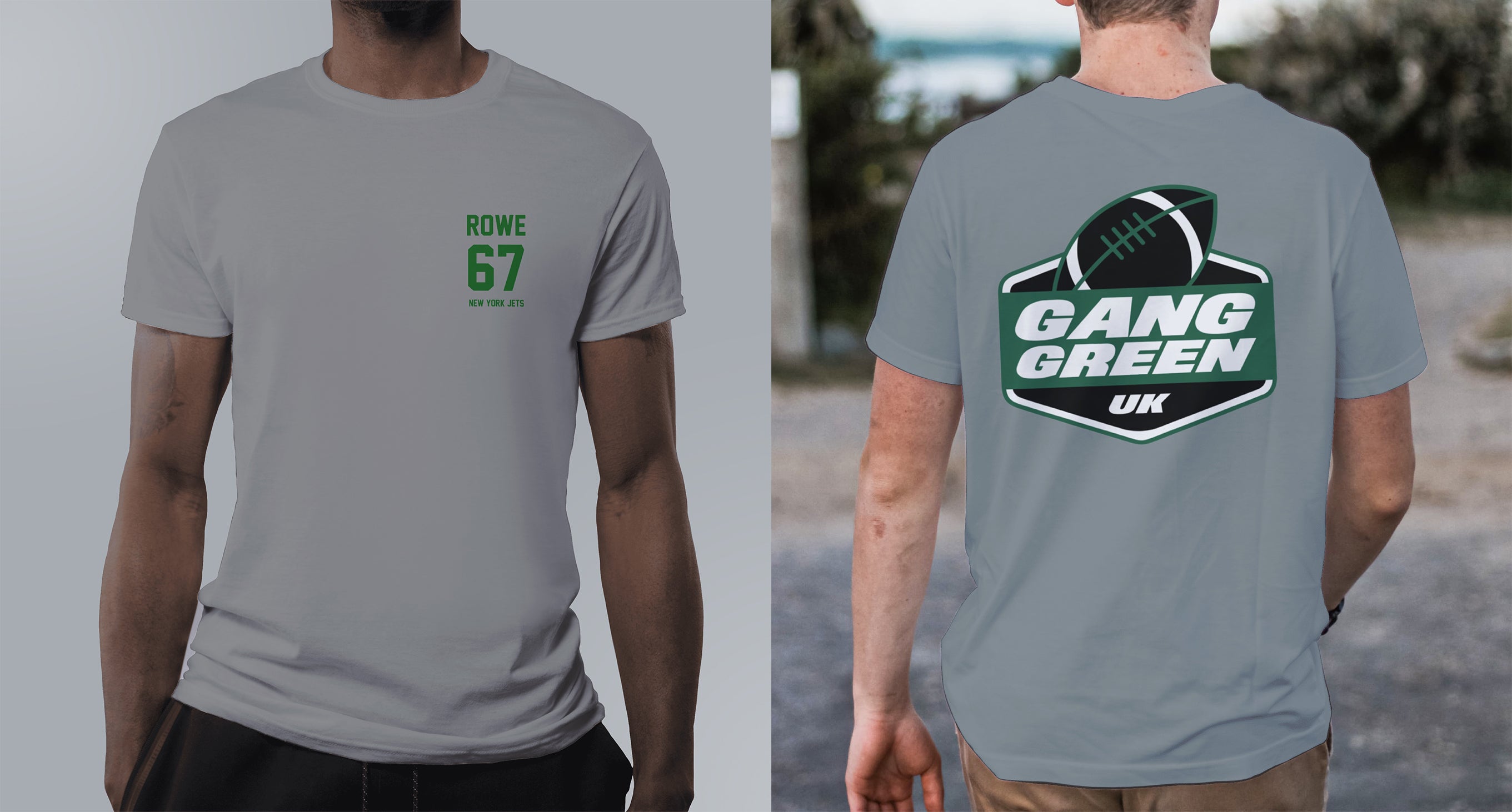 Draft Day Name And Number On Front T-Shirt