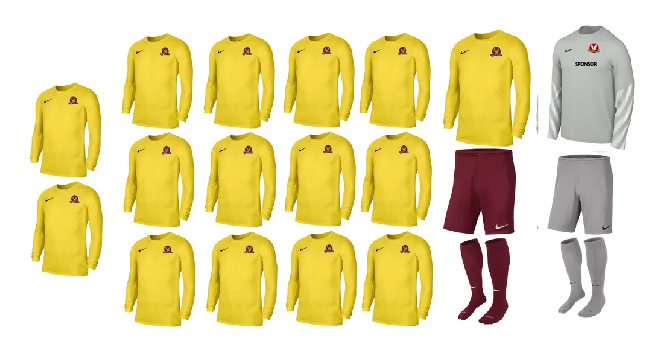 Arnold Town FC Adult Kit Bundle (16 Kits)