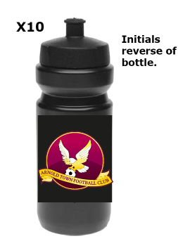 Arnold Town FC Water Bottle Options